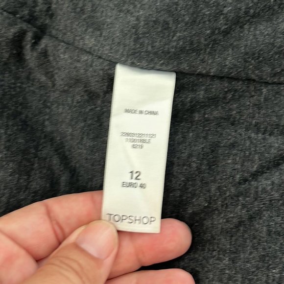 Topshop jacket zip up and button up hoodie jacket‎ - Picture 9 of 10